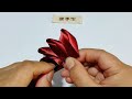 丝带花diy教程 0084 cloth art flowers tutorial robbon flowers diy handmade 丝带花 缎带花 玫瑰花 手工