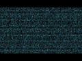 Matrix Screensaver 1 Hour | Digital Rain, Numbers & Hacker Background Ambience