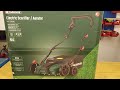 PARKSIDE PLV1500 B1 electric scarifier / aerator unboxing and test