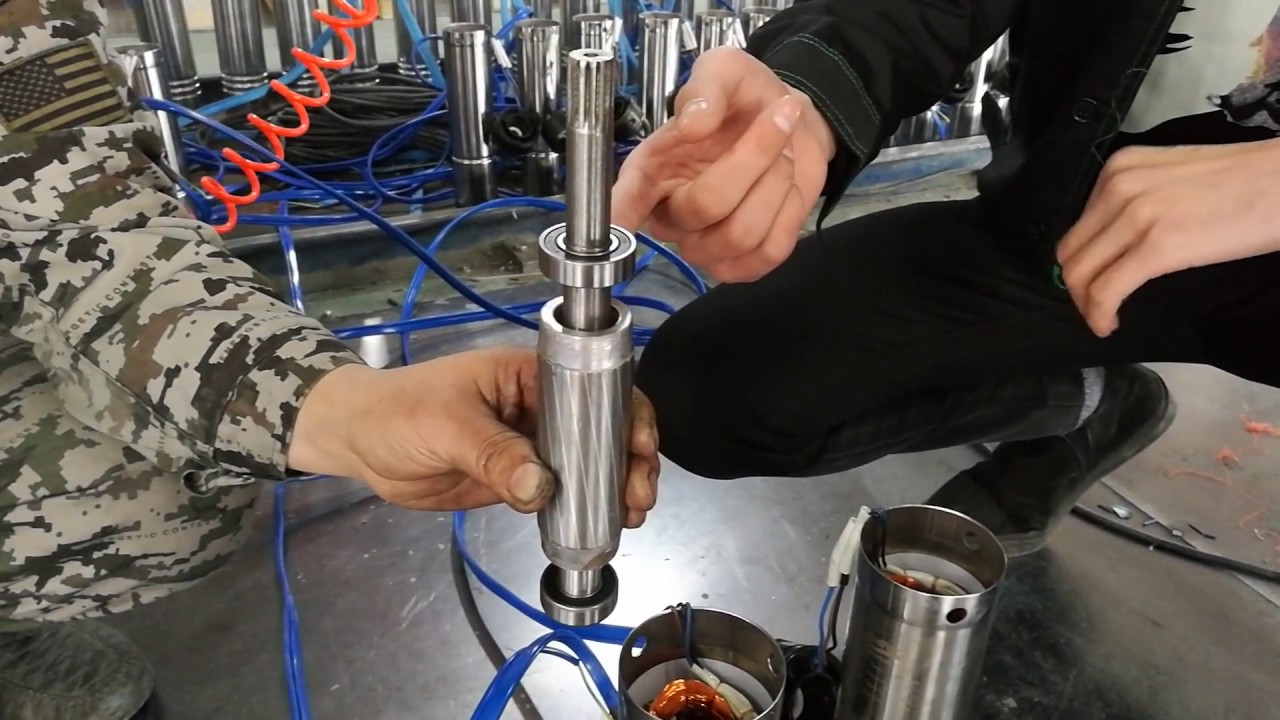 Difful Solar Pump Motor Assembling Youtube