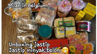 Unboxing jastip || Beli minyak telon bayi di Belgia pake jastip