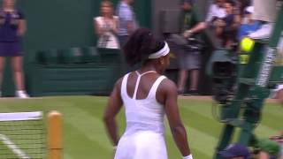 Serena twirls into the third round