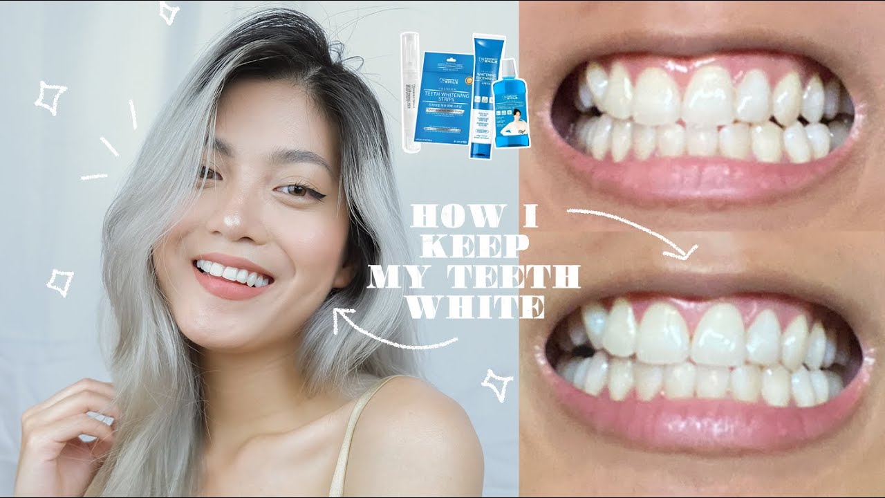 HOW I KEEP MY TEETH WHITE USING PERFECT SMILE PRODUCTS (MY WHITENING ...