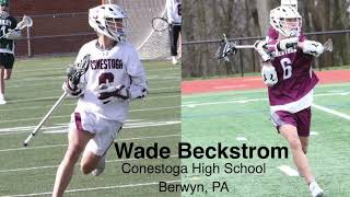 Wade Beckstrom Lacrosse; Spring 2022 Conestoga HS