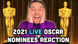 LIVE REACTIONS TO THE OSCAR NOMINATIONS 2021