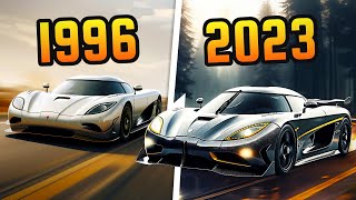 Evolution of Koenigsegg (Animation) [NEW]