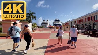 St Maarten Cruise Port Walking Tour 4K