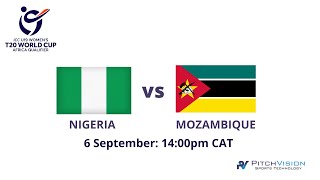 ICC U19 Women's T20 World Cup Qualifier | Nigeria vs Mozambique | Match 12