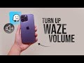 How to Turn Up Volume on Waze on iPhone (tutorial)