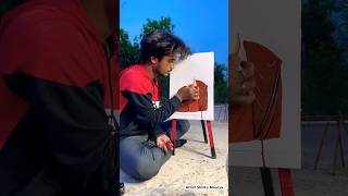 🙈Next painting kis ki banau😍comment mai batao….❤️// #terewaste #vickykaushal #saraalikhan