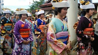 会津田島祇園祭　七行器行列（花嫁行列）令和元年　Japan's best bride procession in Tajima