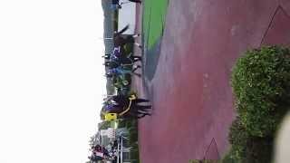 岩手競馬。盛岡競馬場のパドック。4。Horse racing。IWATE KEIBA。