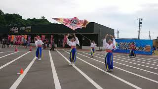 向日葵「たるみずYOSAKOI祭り2019(道の駅はまびら会場)」