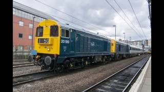 (HD) BR Blue 20's with Prototype HST 41001 at Newcastle! (21-07-2016)