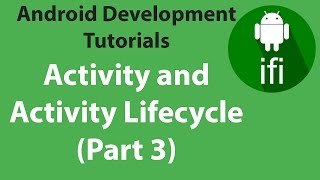 (#13) Activity Lifecycle Tutorial PART 3