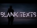 “BLANK TEXTS” SPACEY GLOOMY TYPE BEAT | Rap Beat Instrumental 2024 | Heartbreak | Mellow BEAT