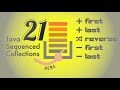 ☕2️⃣1️⃣ #java  21 Sequenced Collections