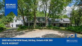 2083 HOLLOWVIEW Road, Stirling, Ontario K0K 3E0