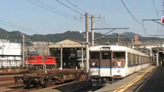 山陽線天神川駅　Tenjingawa station,Hiroshima,Japan