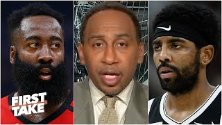 The Rockets trading James Harden for Kyrie Irving would be a bad move - Stephen A. | First Take