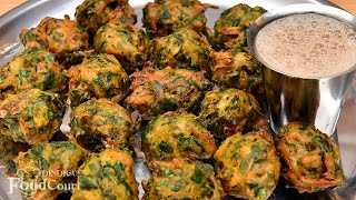 Quick Teatime Snacks Recipe/ Keerai Bonda/ Evening Snacks Recipe