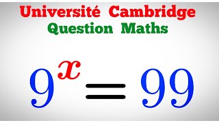 Université Cambridge | Comment résoudre cette équation ?