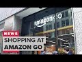 Shopping at Amazon Go in San Francisco