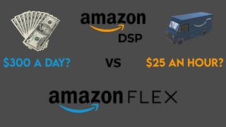 Life as an Amazon Flex Driver vs Amazon DSP Driver