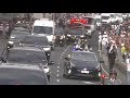 Papal motorcade swerves to avoid man waving Venezuelan flag