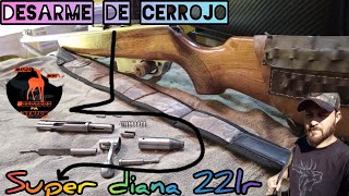 DESARME de cerrojo súper DIANA 22LR 🎯🎯 parte por parte saludos 👋🏼 deja tu comentario 👍🏼#hunting