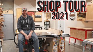 Shop Tour 2021 - Garage/Basement Hybrid Workshop and Big Milestone!