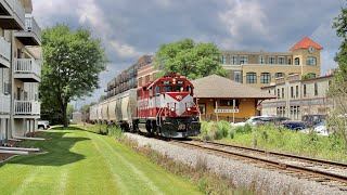 WAMX 3947 leads a great consist through Middleton