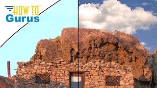 How to Replace a Sky with the Background Eraser Tool in Photoshop Elements