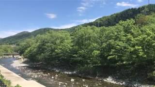 道の駅釜石仙人峠裏の景色　岩手旅行