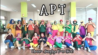 APT - Line Dance || Junghye Yoon (KOR) || Phrased Improver || Demo : Queen LD