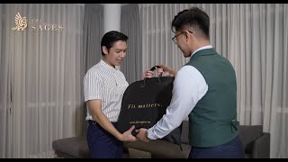 The Sages Bespoke - Online suit tailoring services - 6 sec version