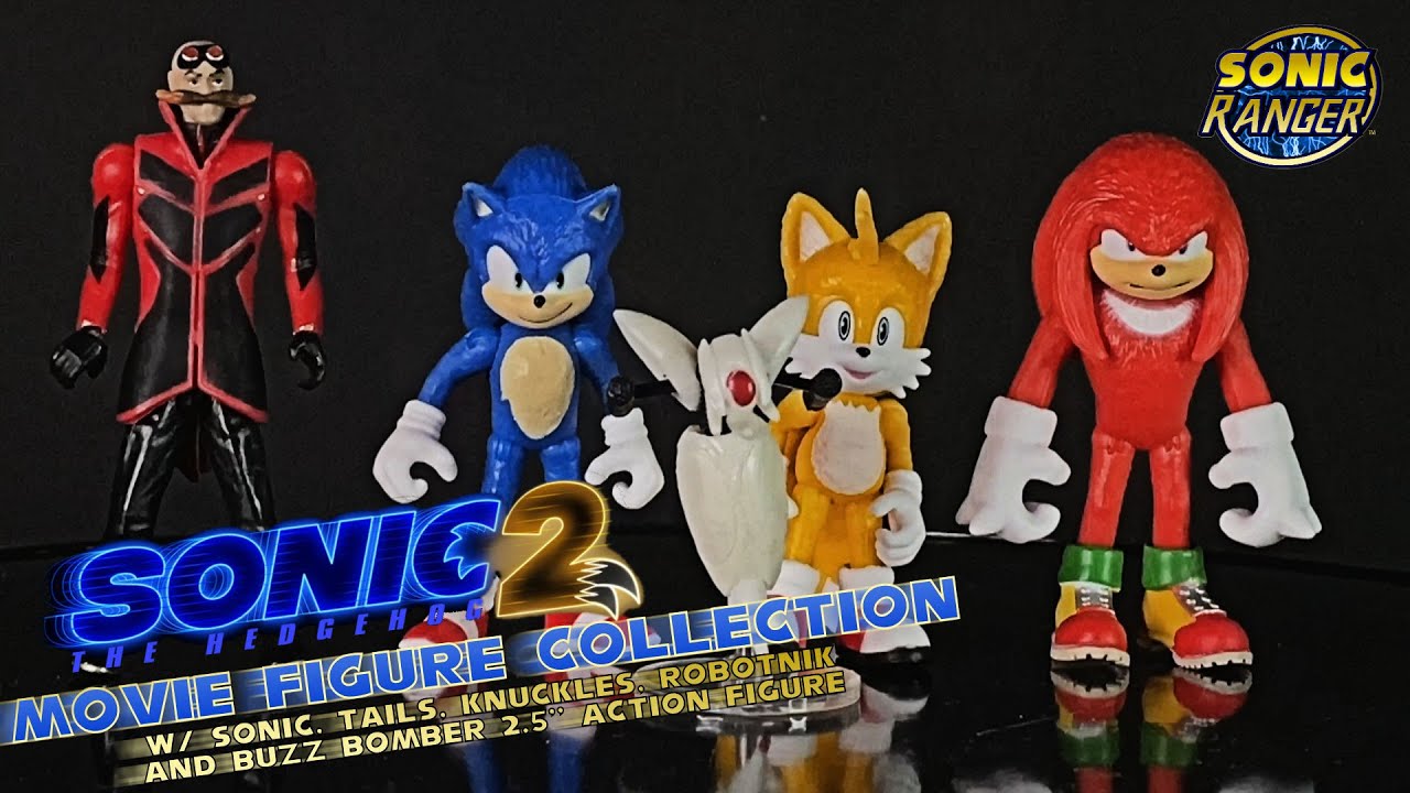 Jakks Pacific SONIC 2 Movie Figure Collection 2.5" Action Figure Set ...