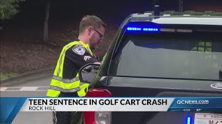 Teen sentenced in Rock Hill golf cart wreck that killed 15-year-old girl