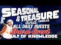 New Season✨ Season & Treasure Candles and Daily Quests | Vault of knowledge | SkyCotl | NoobMode