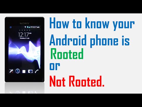 How to know or check my Android phone is Rooted or Not Rooted ? How to know or check my Android phone is Rooted or Not Rooted ?