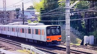 たまプラーザ駅で東武５００５０形が到着しました❗️