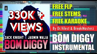 Bom Diggy (Instrumental) | Zack Knight x Jasmin Walia  | Dr.Vilest x BreakMasterz