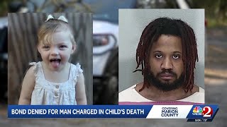 Bond denied for Marion County man charged in 3-year-old's death