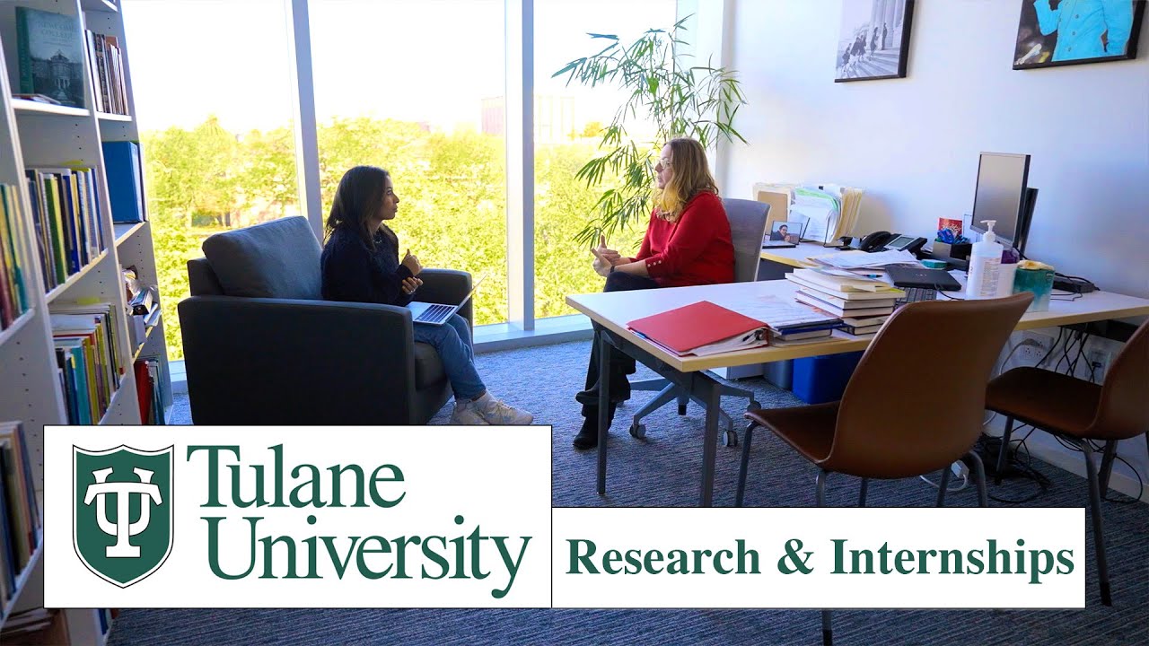 Research & Internships At Tulane University | The College Tour - YouTube