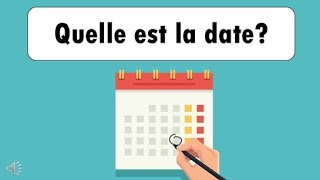 Days/months/ year in French ( The Date in french)