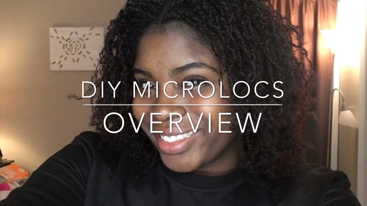Diy Microlocs With Twists Youtube