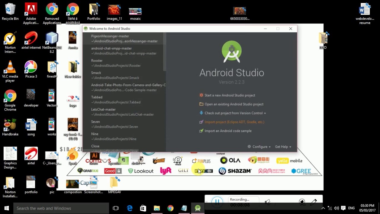 How To Import Project Into Android Studio - YouTube