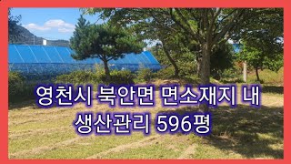 영천시 북안면 면소재지 596평 054-336-8150 영천땅 영천토지 영천전원주택지 영천부동산