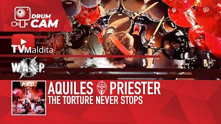 TVMaldita Presents: Aquiles Priester playing The Torture Never Stops (W.A.S.P.)