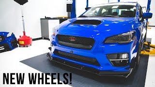 Subispeed WRX gets NEW WHEELS